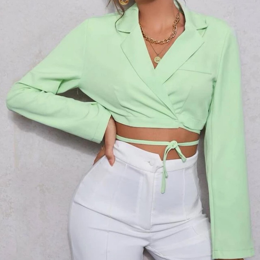 Wrap Knot Blazer